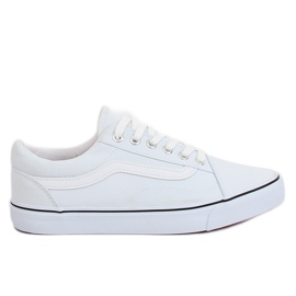 Baskets blanches pour femmes LS-2091 Blanc