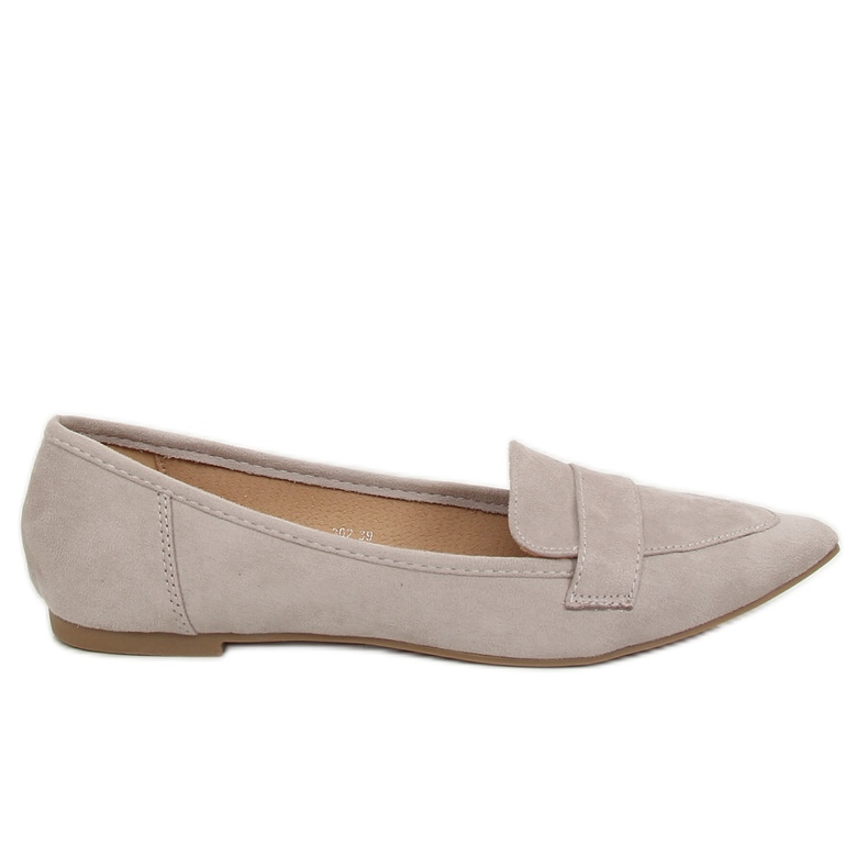 Ballerines pointues grises 302 Grey