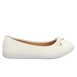 Ballerines femme blanches 7846-P Blanc