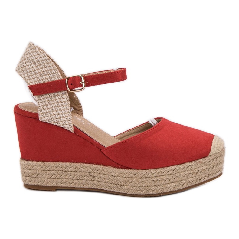 Seastar Espadrilles Sur La Plateforme rouge