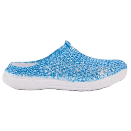 SHELOVET Pantoufles de sport bleues SHELOVET Pantoufles de sport bleues