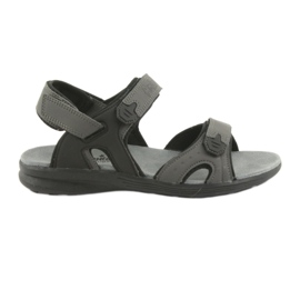 American Club Sandales de sport American HL09 noir / gris