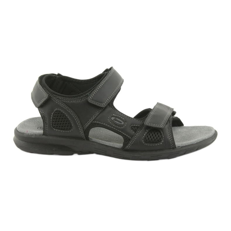 American Club Sandales de sport américaines HL06 noires le noir