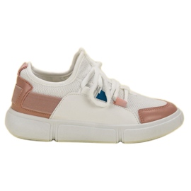 Renda Chaussures de sport à enfiler blanc