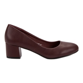 Cm Paris Escarpins classiques multicolore rouge
