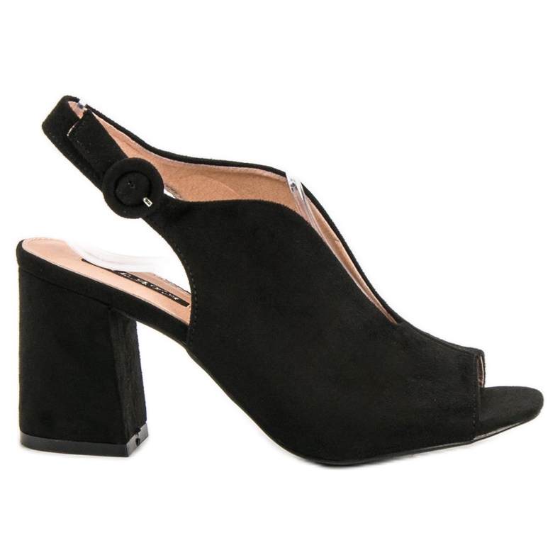 Milaya Sandales construites le noir