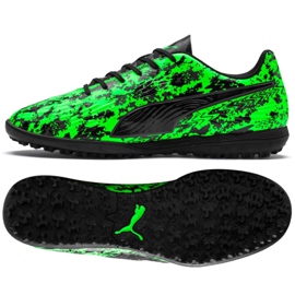 Puma PUMA One 19.4 Tt M 105495 ​​03 chaussures de football multicolore vert