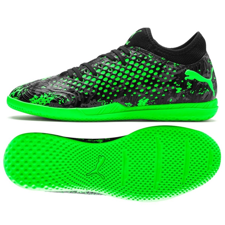 Chaussures d'intérieur Puma Future 19.4 It M 105549 03 multicolore vert