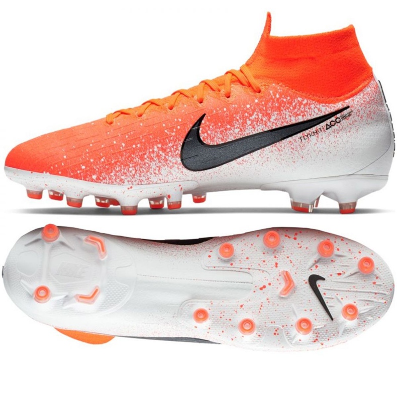 Chaussures de football Nike Mercurial Superfly 6 Elite Ag Pro M AH7377-801 multicolore rouge Chaussures de football Nike Mercurial Superfly 6 Elite Ag Pro M AH7377-801 multicolore rouge