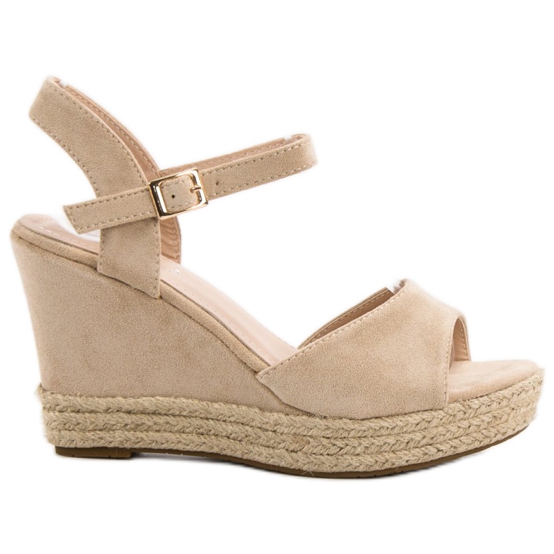 Bello Star Sandales espadrilles brun