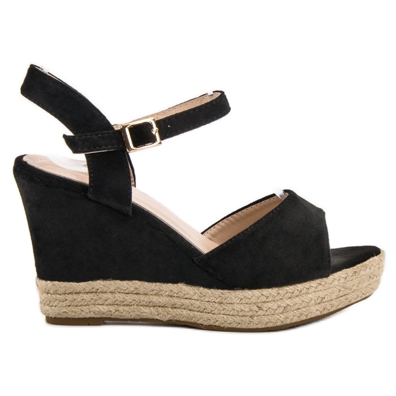 Bello Star Sandales espadrilles le noir Bello Star Sandales espadrilles le noir
