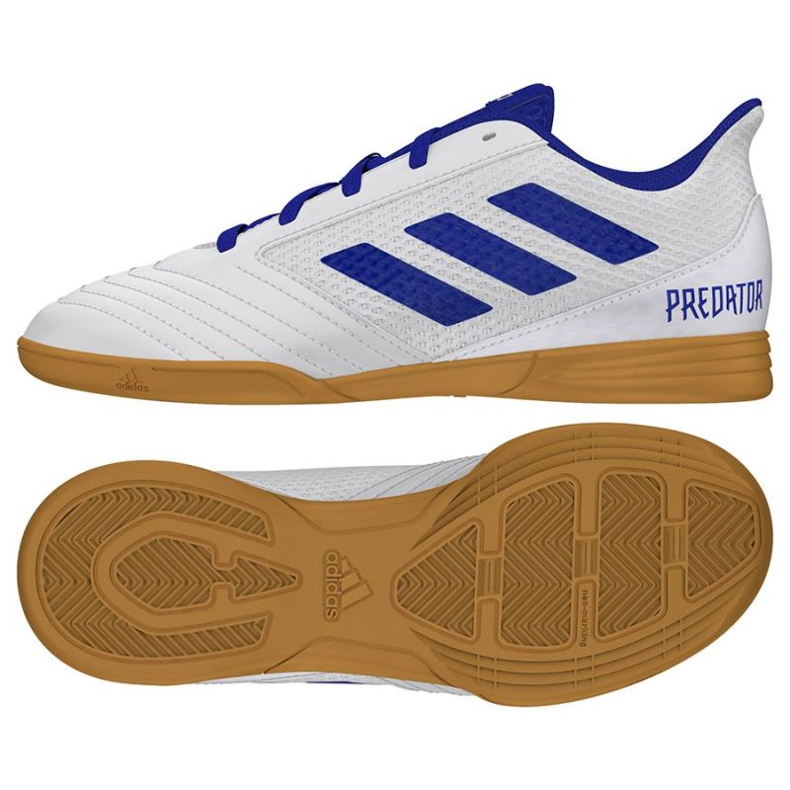 Chaussures indoor adidas Predator 19.4 In Sala Jr CM8553 multicolore blanche