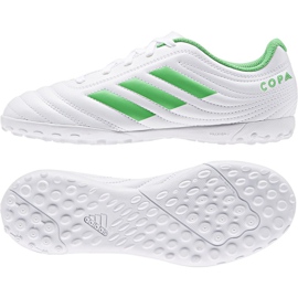 Chaussures de foot Adidas Copa 19.4 Tf Jr D98101 multicolore blanc