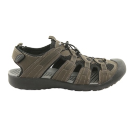 American Club Sandales de sport américaines HL02 kaki le noir multicolore vert