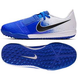 Nike Phantom Venom Academy Tf Jr AO0377-104 chaussures de football multicolore bleu Nike Phantom Venom Academy Tf Jr AO0377-104 chaussures de football multicolore bleu