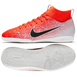 Chaussures d'intérieur Nike Mercurial SuperflyX 6 Academy Ic Jr AH7343-801 multicolore orange