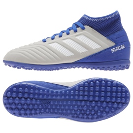 Chaussures de foot Adidas Predator 19.3 Tf Jr CM8548 multicolore bleu