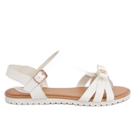 Sandales femme blanches G210 Blanc