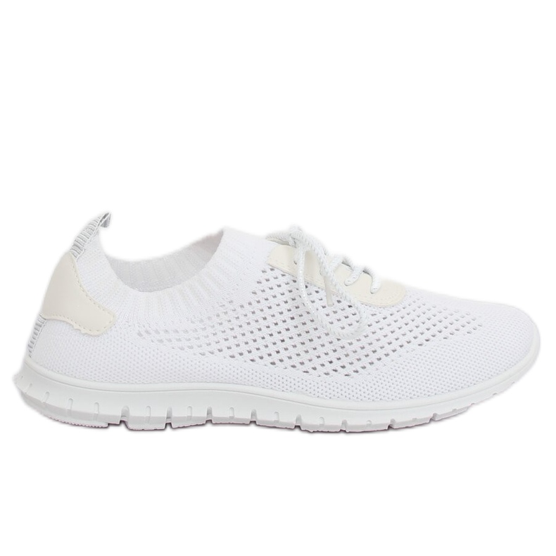 Chaussures de sport blanches B111-12 Blanc