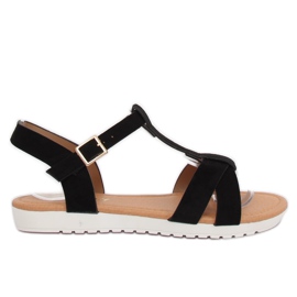 Sandales femme noires X567 Noir le noir