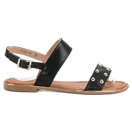 Cm Paris Sandales Avec Strass noir