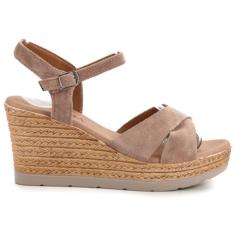 SHELOVET Sandales beiges
