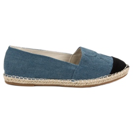 Espadrilles en jean VICES bleu