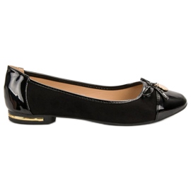 RTX WALK Ballerine Avec Noeud le noir