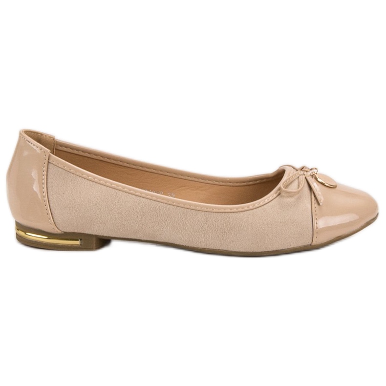 RTX WALK Ballerine Avec Noeud beige