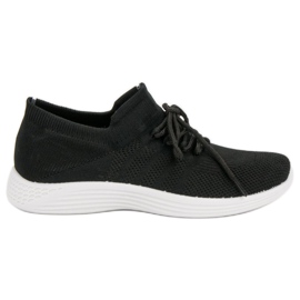 SHELOVET Chaussures de sport textiles noir