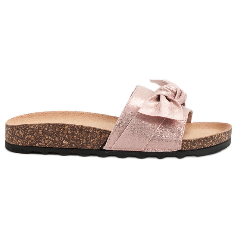 Queen Vivi Pantoufles Décontractées Avec Paillettes rose Queen Vivi Pantoufles Décontractées Avec Paillettes rose