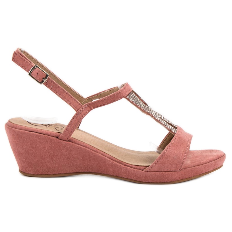 Kylie Sandales roses à cristaux