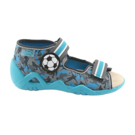 Chaussures enfant Befado jaune 350P001 bleu gris