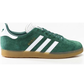 Adidas Gazelle 872 Collegiate Green Chaussures Blanc Gomme 3 vert