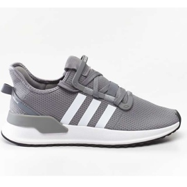Adidas U_path Run J 111 Gris Chaussures Blanc Core Noir Adidas U_path Run J 111 Gris Chaussures Blanc Core Noir