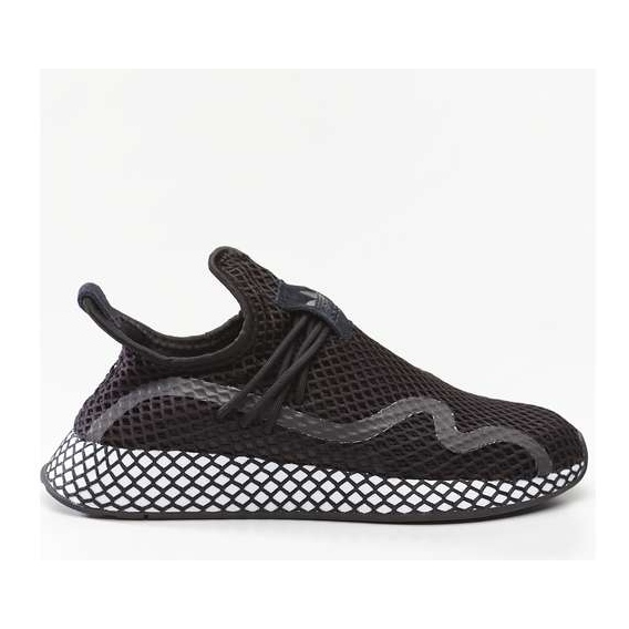 Adidas Deerupt S Core Black Core Chaussures Noir Blanc le noir