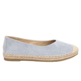 Espadrilles ballerines bleues N-2980 L.BLUE Espadrilles ballerines bleues N-2980 L.BLUE