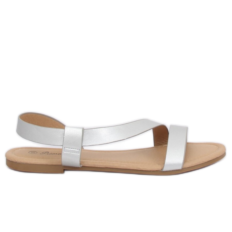 Sandales argentées pour femmes 938 Silver gris