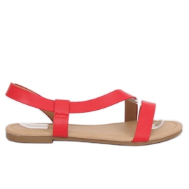 Sandales femme rouges 938 Rouge