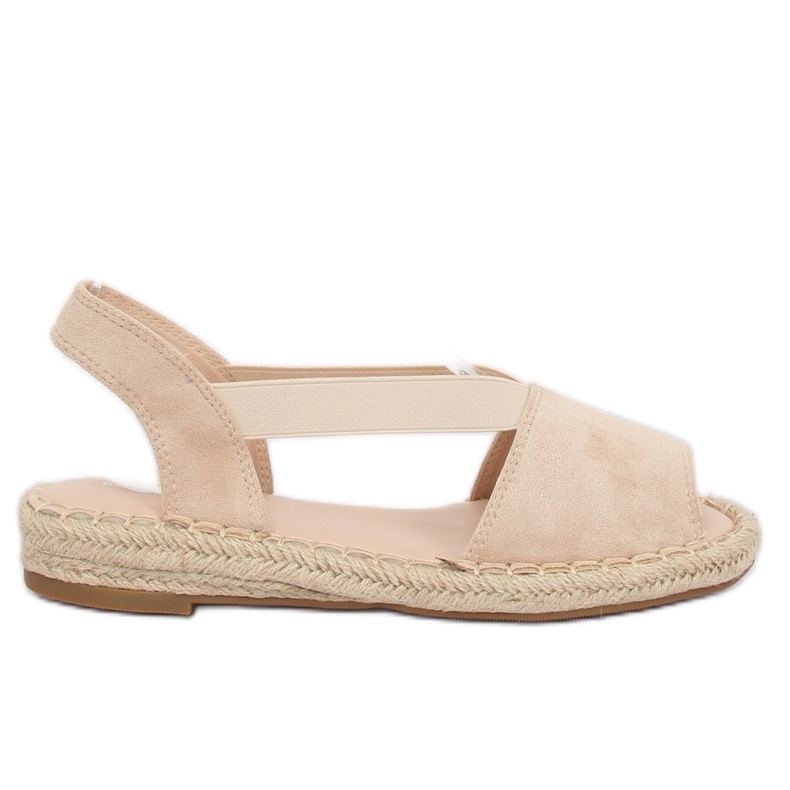 Espadrilles beiges pour femmes SA-2893 Beige