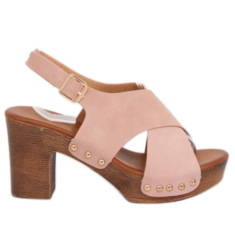 Sandales ala rose sabots D-131 Rose