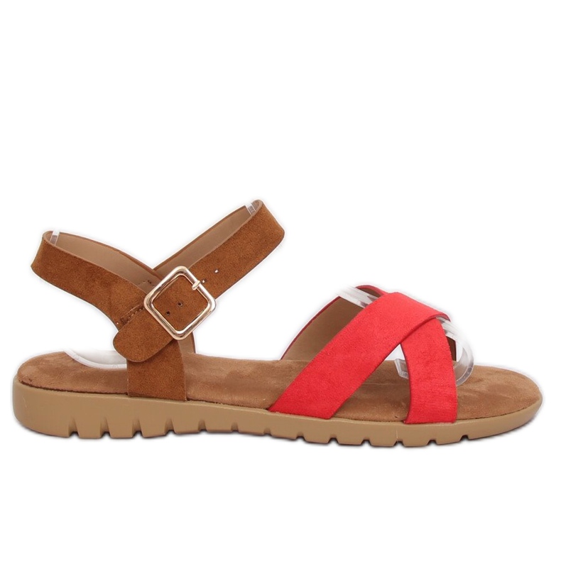Sandales femme rouges 999 Rouge