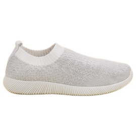 SHELOVET Chaussures de sport textiles blanche