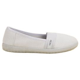 Slipons VICES blancs blanche