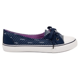 J. Star Baskets basses bleu marine J. Star Baskets basses bleu marine