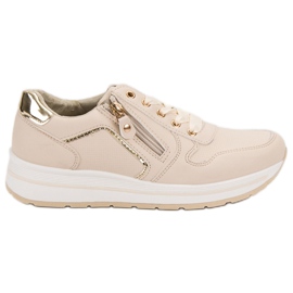 SHELOVET Chaussures de sport beiges SHELOVET Chaussures de sport beiges