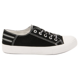 SHELOVET Baskets basses le noir
