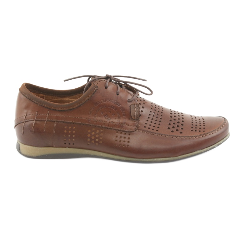 Chaussures de sport pour hommes Riko 694 marron brun
