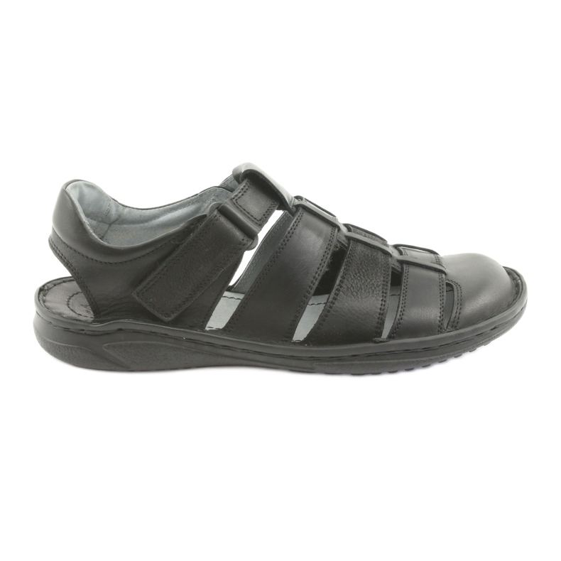 Sandales de sport homme Riko 619 noires le noir