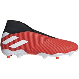 Chaussures de football Adidas Nemeziz 19.3 Ll Fg M F99997 rouge rouge Chaussures de football Adidas Nemeziz 19.3 Ll Fg M F99997 rouge rouge